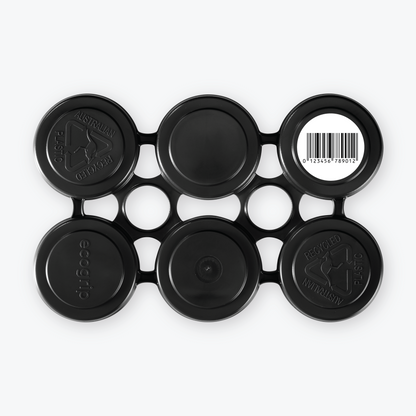 Barcode Label for 6 Pack Carrier